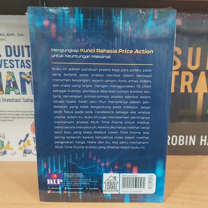 

SALE !!! BUKU MENGUNGKAP KUNCI RAHASIA PRICE ACTION BY ANTHONY L PENULIS PROFIT KONSISTEN DENGAN