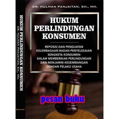 

SALE !!! BUKU HUKUM PERLINDUNGAN KONSUMEN HULMAN PANJAITAN READYY