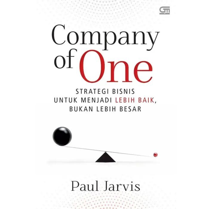 

SALE !!! BUKU COMPANY OF ONE STRATEGI BISNIS MENJADI LEBIH BAIK BY PAUL JARVIS READYY