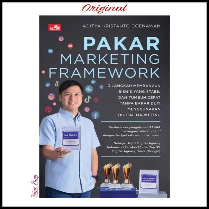 

SALE !!! PAKAR MARKETING FRAMEWORK BY ADITYA KRISTANTO GOENAWAN READYY