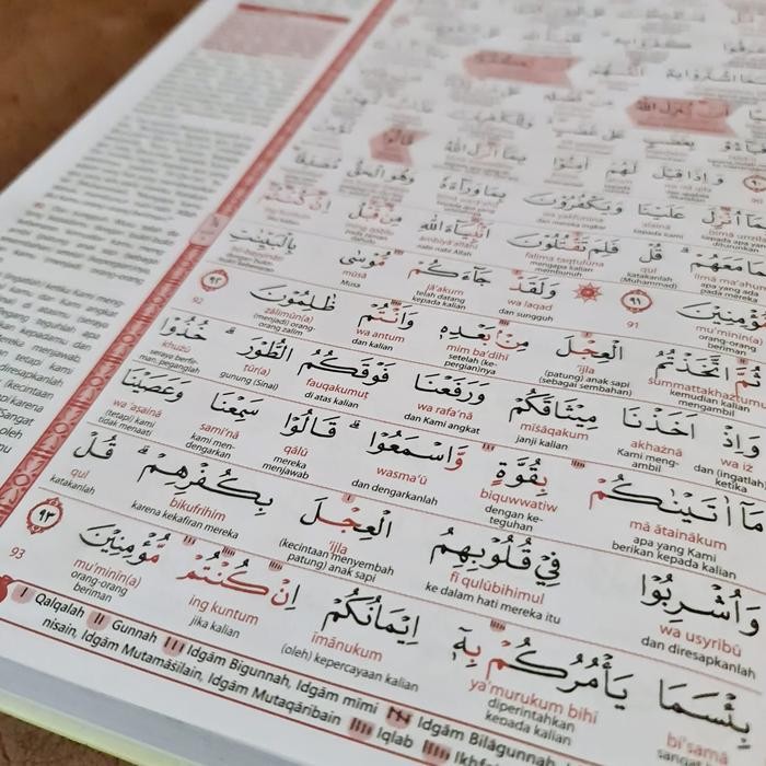 

SALE !!! AL QURAN AL KHOBIR TERJEMAH TRANSLITERASI LATIN PERKATA A4 ORIGINAL ALQURAN ALQURAN READYY