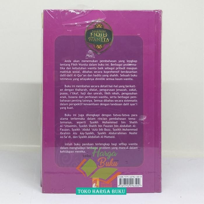 

SALE !!! SHAHIH FIQIH WANITA ORIGINAL-PENERBIT INSAN KAMIL BUKU FIQIH KHUSUS WANITA QURAN READYY