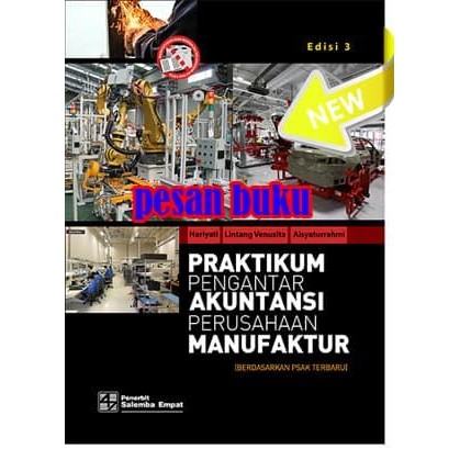 

SALE !!! BUKU PRAKTIKUM PENGANTAR AKUNTANSI PERUSAHAAN MANUFAKTUR EDISI 3 READYY