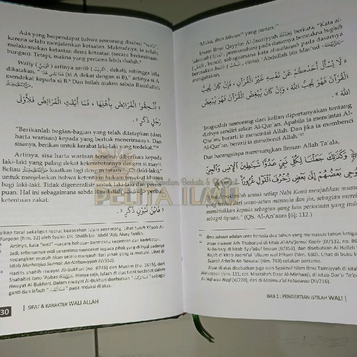 

SALE !!! BUKU SIFAT DAN KARAKTER WALI ALLAH DAN MENGENALI TIPUAN-TIPUAN WALI SETAN READYY