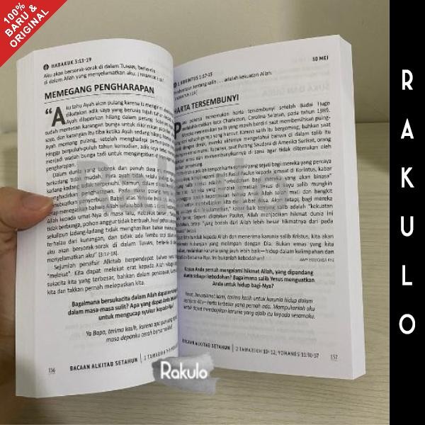 

SALE !!! BUKU SANTAPAN ROHANI EDISI TAHUNAN RENUNGAN HARIAN 1 TAHUN 2024 2025 READYY