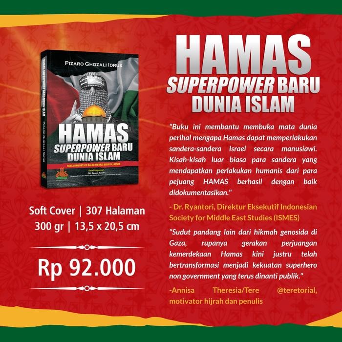

SALE !!! BUKU HAMAS SUPERPOWER BARU DUNIA ISLAM READYY