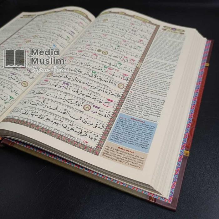 

SALE !!! AL-QUR'AN AL-KARIM LATIN, TERJEMAH, TAJWID BERWARNA UKURAN BESAR A4 READYY