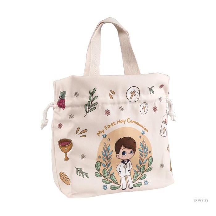 

SALE !!! DUMPLING BAG FIRST COMMUNION BOY/GIRL BUBBLE TEA COLOR, TOKO AVILA READYY