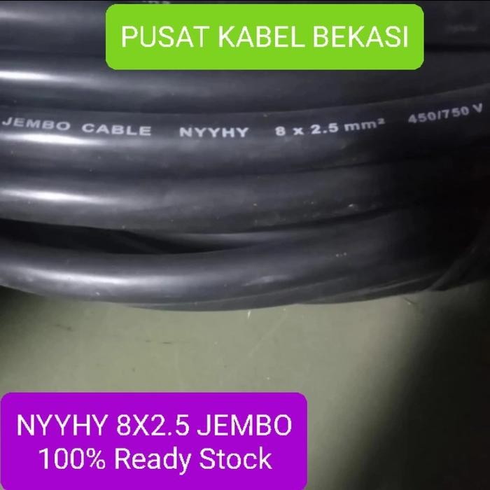 Kabel Nyyhy 8X2.5 Jembo @1Mtr (Bisa Ppn)