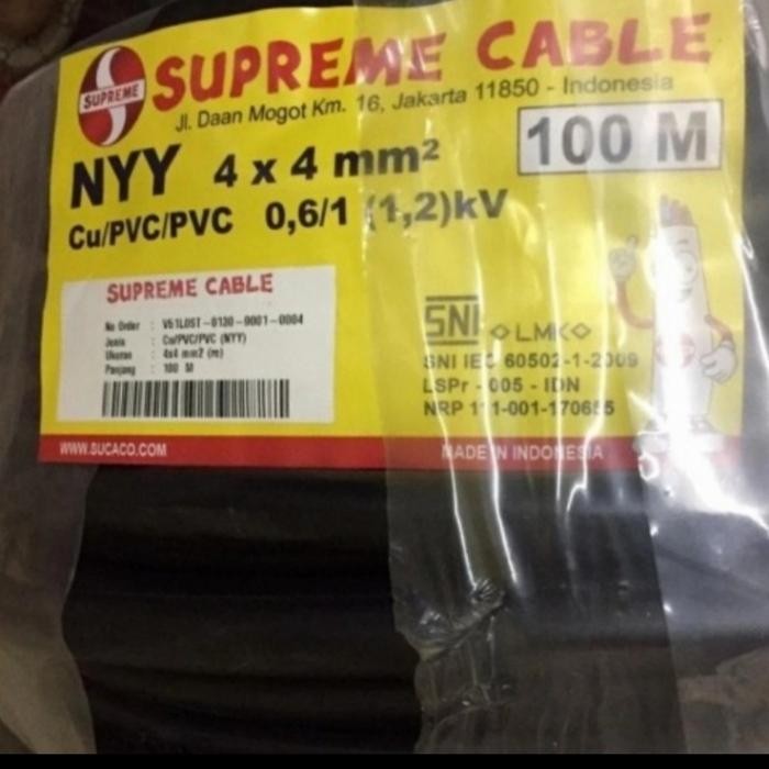 Kabel Nyy 4X4 Supreme 50 Meter./ Nyy 4X4 Supreme 50 Meter.