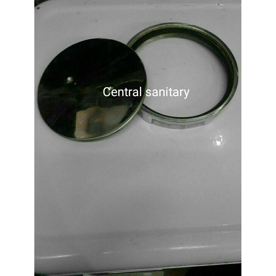 Clean Out 3 Inch/Tutup Sepiteng 3" Stainless Toilet Kamar Mandi