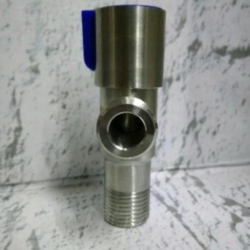 Stop Kran Cabang Stainless Kran T Closed Kamar Mandi Model Toto
