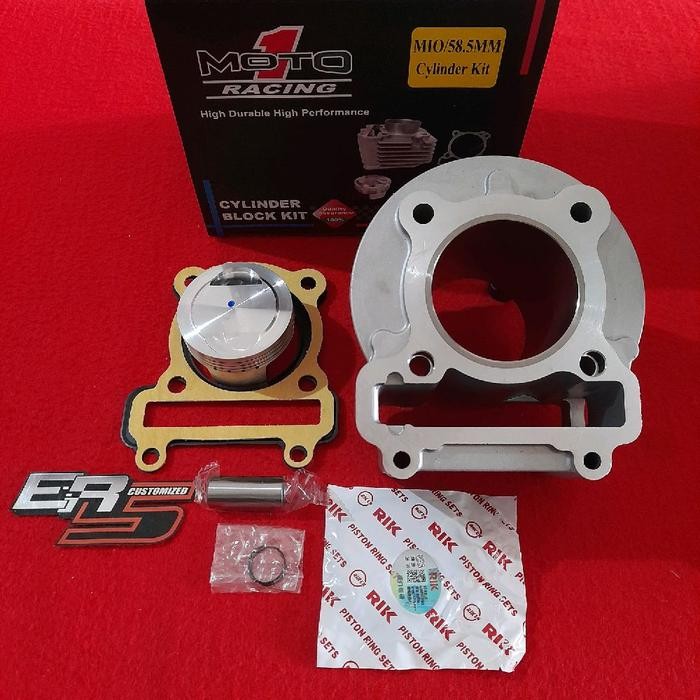 Cylinder Blok Bore Up Blok Seher Moto 1 Mio Sporty Mio Garnis Mio Soul Karbu Fino Karbu 58,5Mm