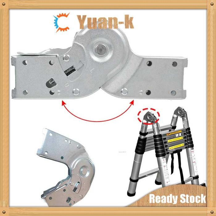 Engsel Tangga Alumunium 4 Empat Lipat *