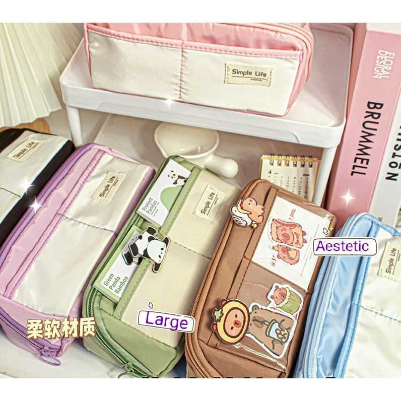 

Wadah Pengsil Lucu Dosgrip Disgrib Untuk Sekolah Pensil Tepak Pencil Case Cewek Ktak Alat Tulis Pouch Dusgrip Kotak Pencil Tempat Pensil Korean Style Viral Anak Laki Kekinian Aesthetic Disgrip Murah Multi Fungsi Estetik Simple Life Pencil Case Tempat Pen