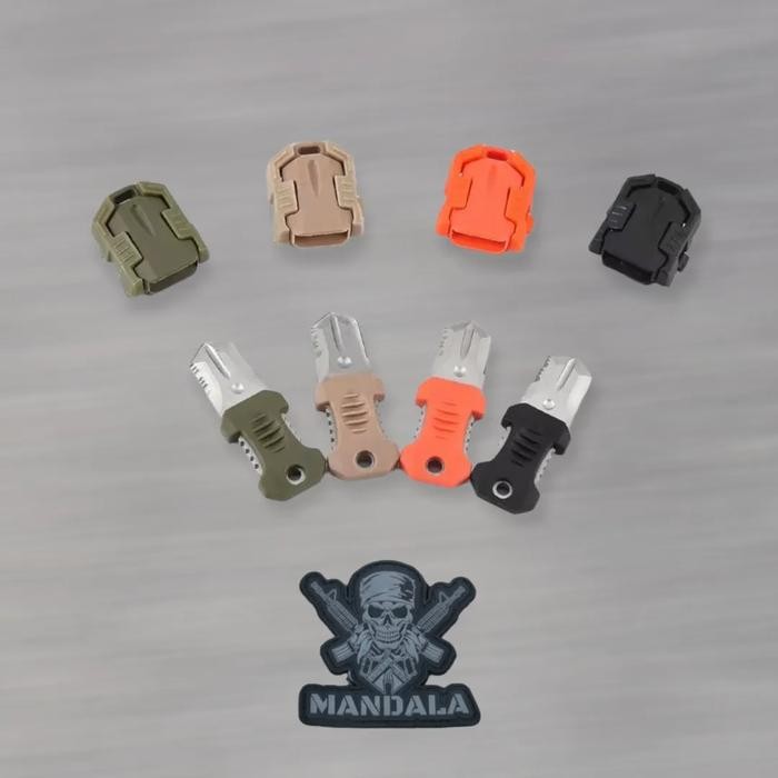 EDC pisau multifungsi Mini Robot / pisau Tactical mini robot serbaguna *