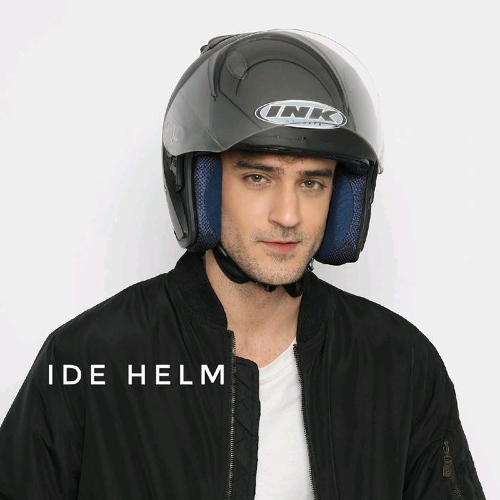 Helm INK CENTRO KACA BENING *