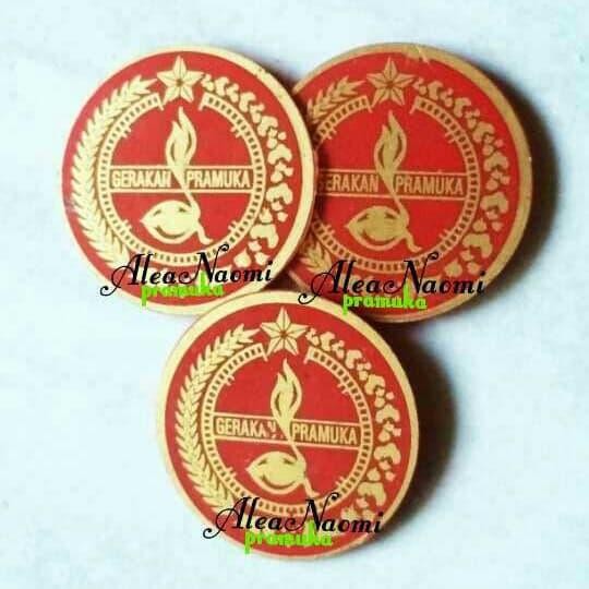 tanda topi pramuka mika pramuka penggalang putri *