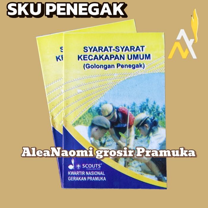 buku pramuka buku SKU penegak *