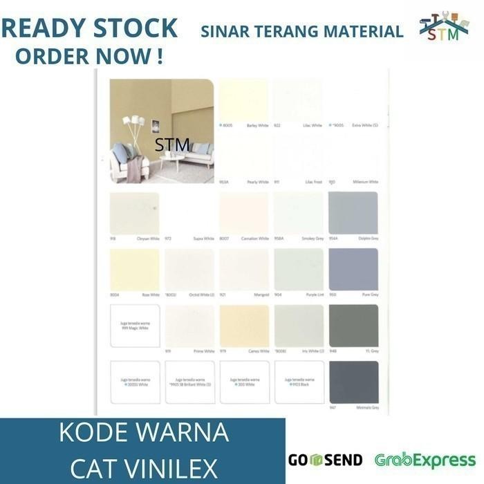 CAT TEMBOK Vinilex 1 KG White KODE 300 / Cat NIPPON PAINT