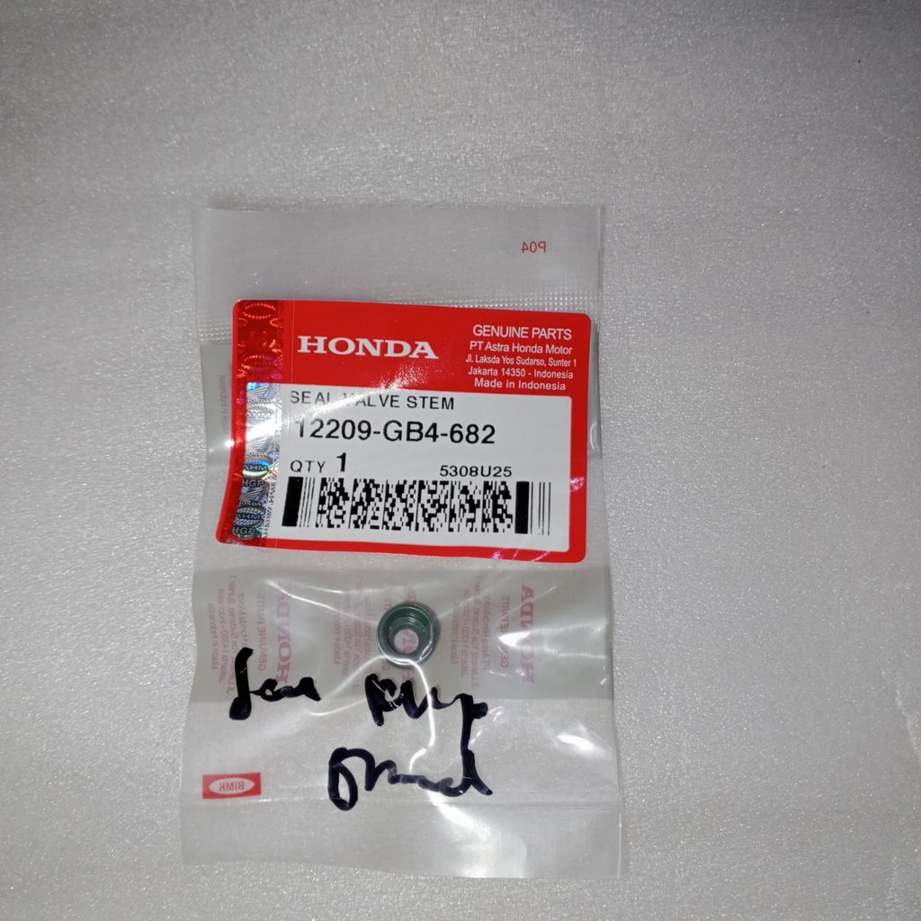 AHM 12209GB4682 SEAL KLEP GRAND BEAT VARIO VERZA NEW ORIGINAL