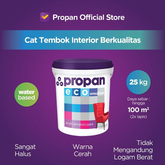 CAT TEMBOK PROPAN ECO EMULSION EE-4010 25KG INTERIOR