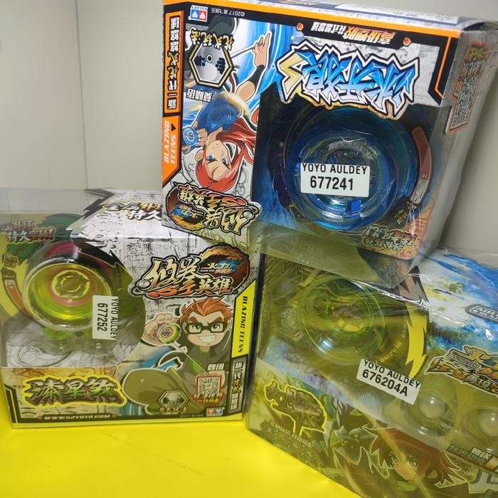 Yoyo Auldey Blazing Teens Mongkey Anthelion Led Yoyo Diamond Original Pasti Ori