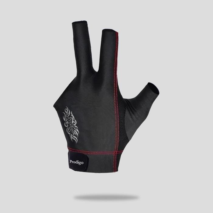 Sarung Tangan Billiard Premium Billiard Gloves Prodigo Garaga Hitam