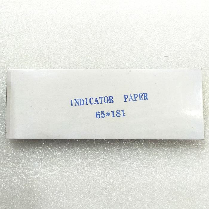 

IMPA 652654 Indicator Paper 65mm x 181mm M-2L Metallic White / Kertas Indikator Perekam Tekanan