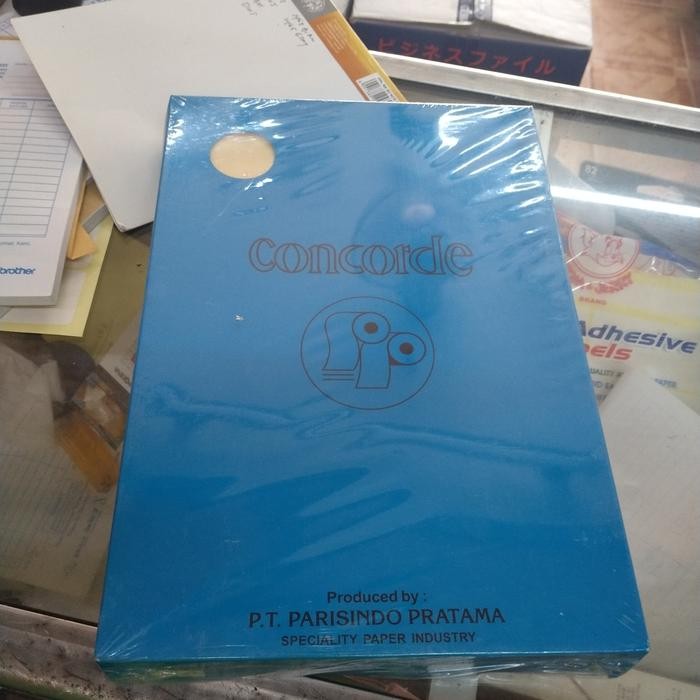 

kertas concord A4 1 dus isi 250 lembar