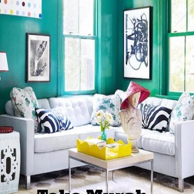 Cat Tembok Minyak Mengkilap / Cat Tembok Warna Hijau Tosca / Cat