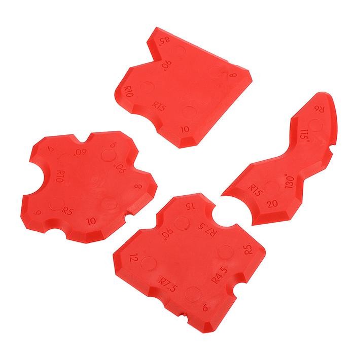 

Stok Baru HOT SELL 4pcs Grouting Sealant Silicone Profiling Applicator Tools