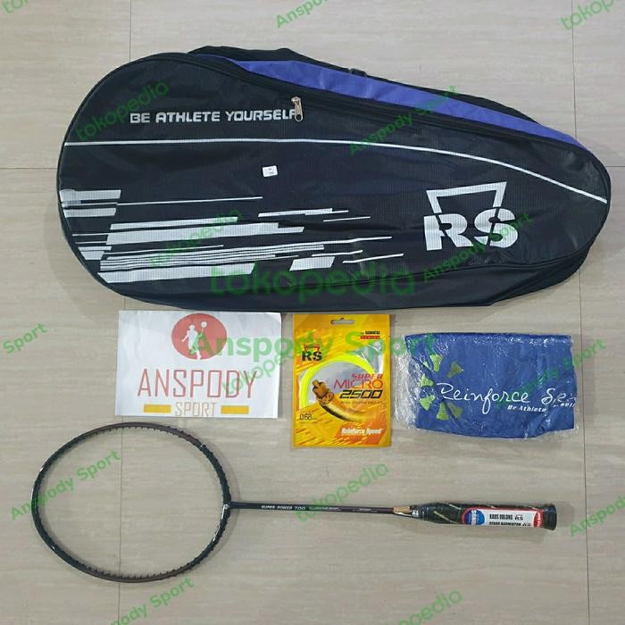 Raket Badminton Rs Super Power 700 Termurah Best Quality 100% Original