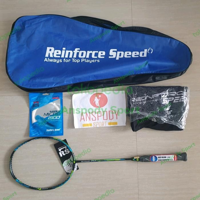 Raket Badminton Rs Iso Power 777 Evo Terlaris Best Quality 100% Original