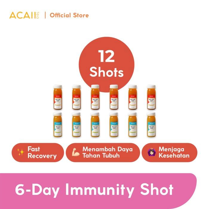 

Acaii Tea 6-day Immunity Shot (12x125ml)