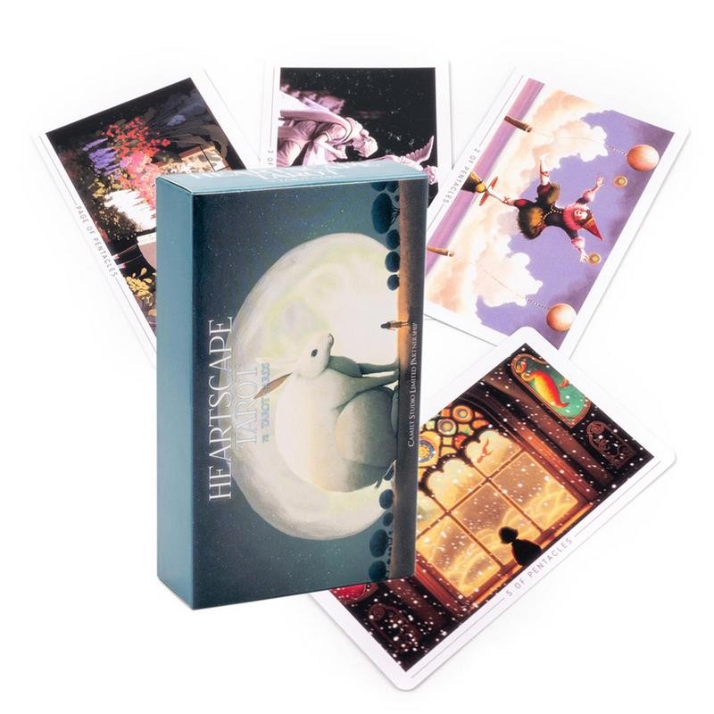 Tarot Card Heartscape Tarot Full English Oracle Card Fate Divination Tarot Family Party