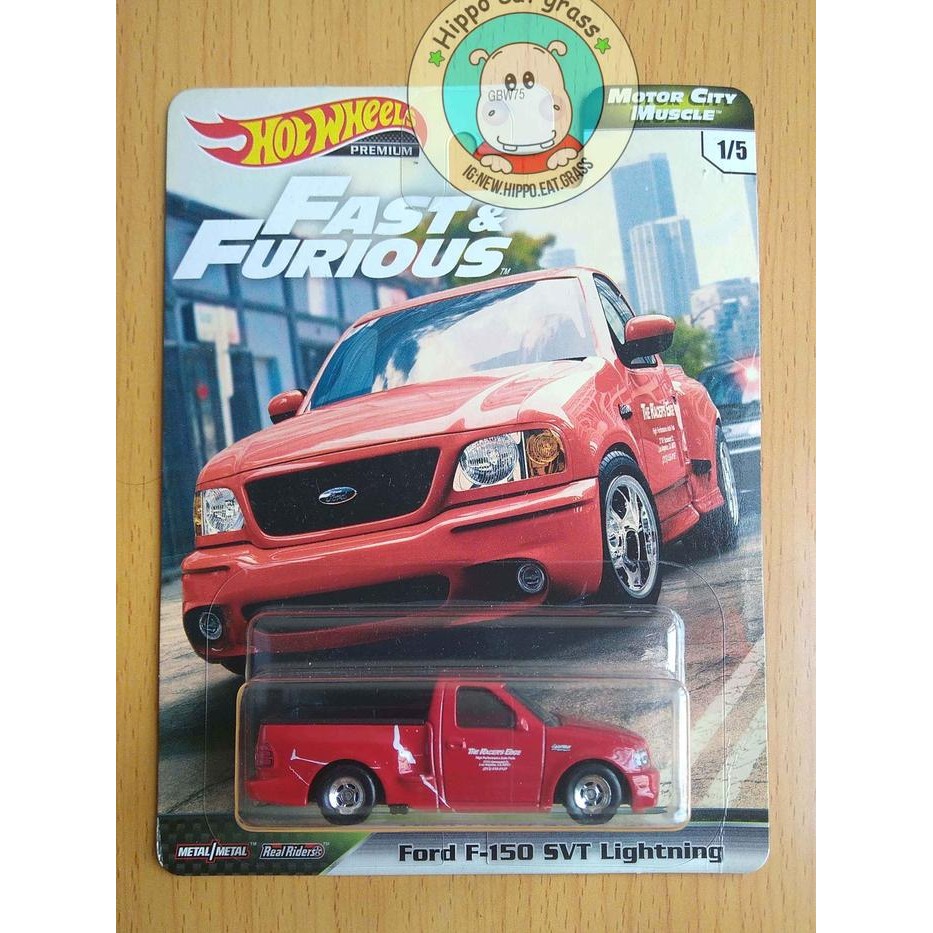 Hot Wheels Fast & Furious Motor City Muscle Ford F-150 SVT Lightning