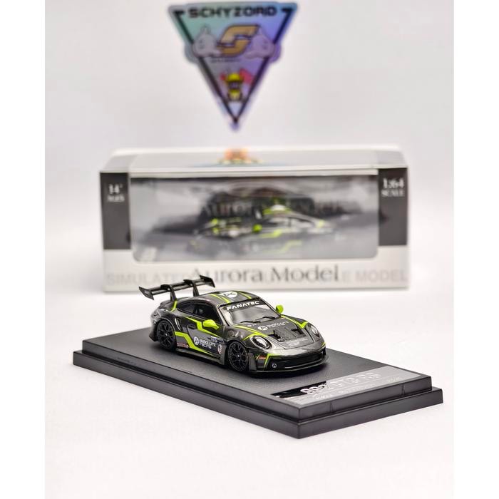 Time Micro x Aurora Model Porsche 911 GT3 RS 992 Full Carbon FANATEC GT World Challenge Asia Limited