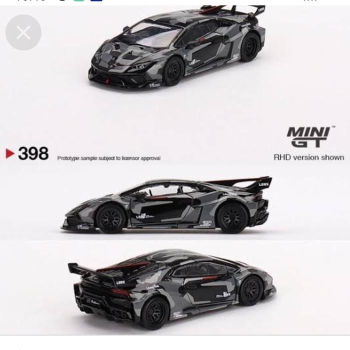 diecast minigt lamborghini huracan GT no.398 segel