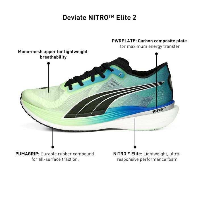 Sepatu Lari Puma Deviate Nitro Elite 2 Women Original 377787 01 New Best Quality 100% Original