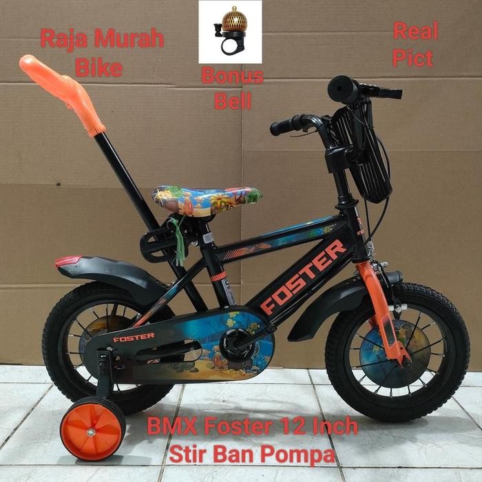 Sepeda Anak Bmx Foster 12 Inch Bmx 12 Foster Dorongan Ban Pompa