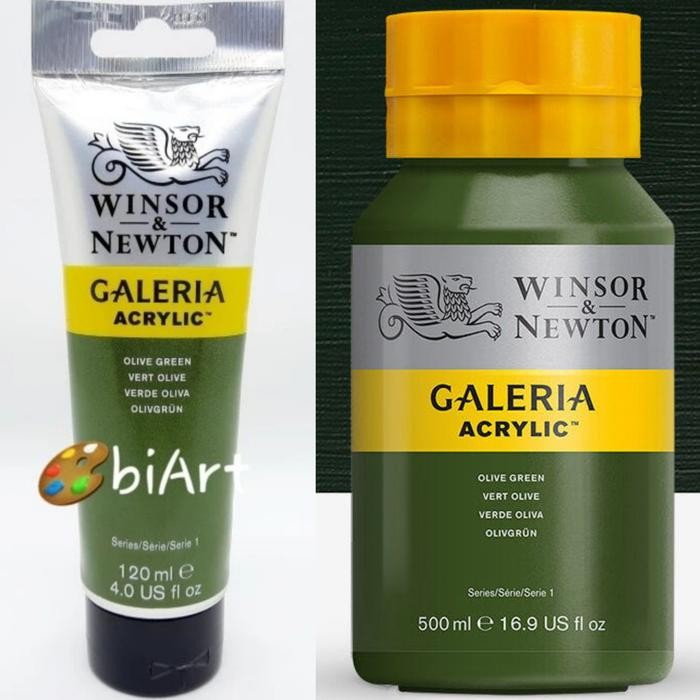 

Cat Akrilik Galeria Acrylic Colour 120 Ml Olive Green Winsor & Newton
