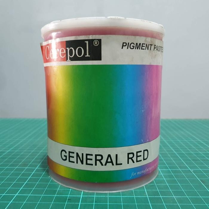 

Cerepol Pigment Paste Pewarna Resin General Red Merah - 1 Kg