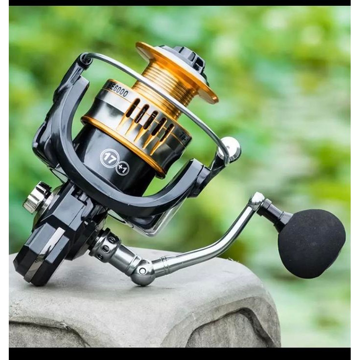 Exori Fishing - Reel Spinning 17+1Bb Fbe 2000-7000 Spool Metal Drag 8-10 Kg One Way