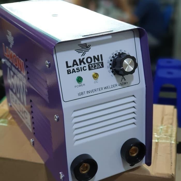 Promo Lakoni Mesin Las Inverter Basic 123Ix 450 Watt