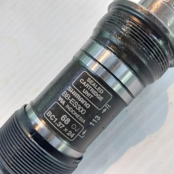 Best seller Bottom Bracket BB Shimano ES 300 68 113mm Octalink Original Terlaris