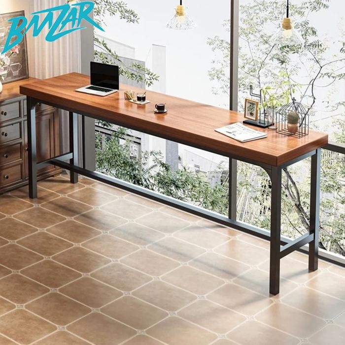 RM-Meja Makan Meja Kopi Meja Bar Minimalis Meja Panjang Meja Barista Meja Mini Bar Informa *