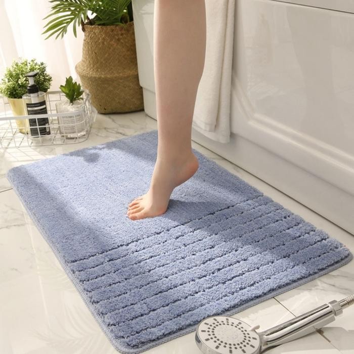 KOKOMI Keset EVA Keset Kamar Mandi Anti Slip Premium Tidak Licin Bulu Tebal Bathmat Kaet Kamar Tebal