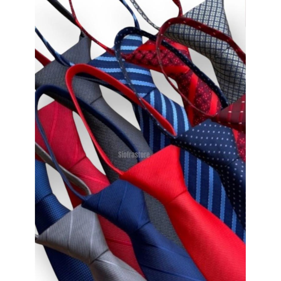 DASI PRIA INSTANT dasi siap pakai dasi resleting dasi formal *