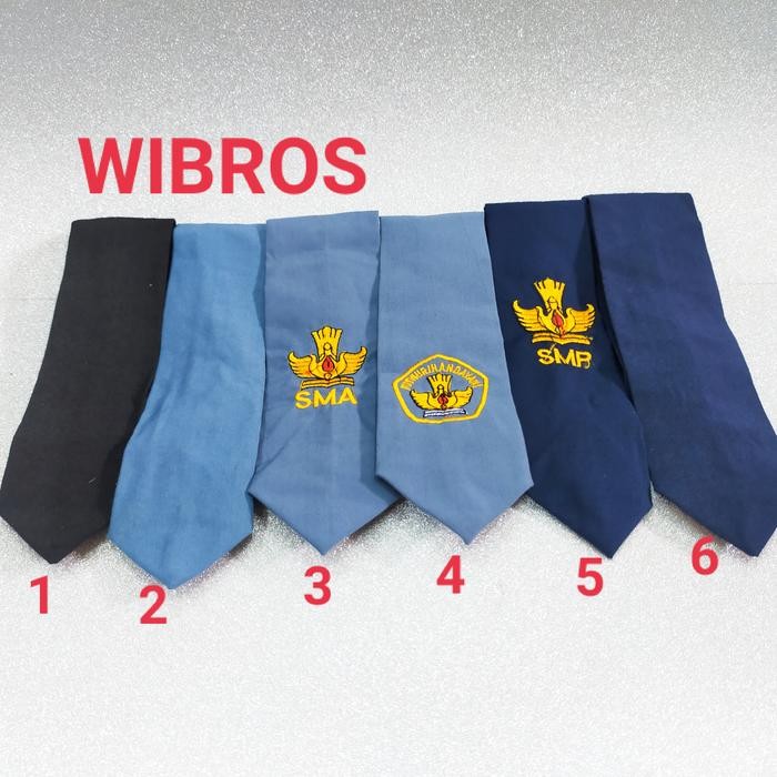 Dasi SMP SMA / dasi polos / dasi sekolah *